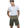 Bermudas de Poliéster Multibolsillos para Hombre