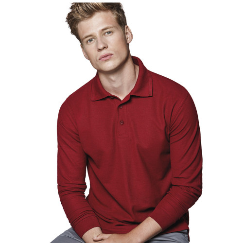 Camiseta de manga larga, rojo T-Shirts y Polos para hombre