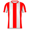 Camiseta para Equipaciones de Fútbol con Cuello Redondo.