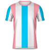 Camiseta para Equipaciones de Fútbol con Cuello Redondo.