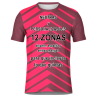 Camiseta de fútbol sublimada Picos