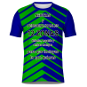 Camiseta de fútbol sublimada Picos