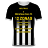 Camiseta de Equipación Fútbol con Cuello Redondo Personalizable