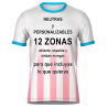 Camiseta de Equipación Fútbol con Cuello Redondo Personalizable