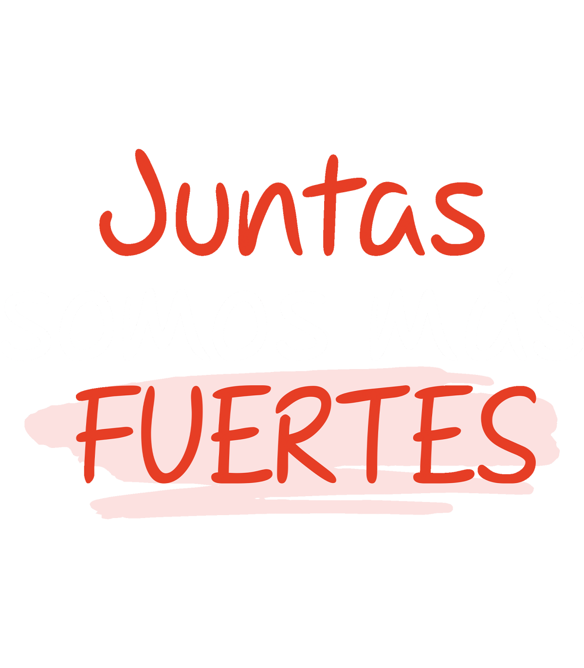 Tote bag para el día de la mujer diseño Juntas Somos Más Fuertes