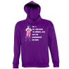 Sudadera con capucha para el día de la mujer diseño Superheroina