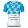 Camiseta fútbol sublimada Racing