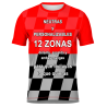 Camiseta fútbol sublimada Racing