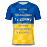 Camiseta fútbol sublimada Racing