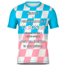 Camiseta fútbol sublimada Racing