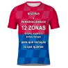 Camiseta fútbol sublimada Racing