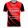 Camiseta fútbol sublimada Ondas