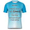 Camiseta fútbol sublimada Bicolor