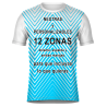 Camiseta fútbol sublimada Bicolor