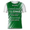 Camiseta fútbol sublimada Zig Zag