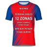 Camiseta fútbol sublimada Zig Zag