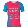 Camiseta fútbol sublimada Zig Zag