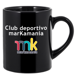 Taza Negra Personalizable Online