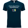 Camiseta técnica infantil poliéster transpirable