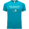 Camiseta técnica infantil poliéster transpirable