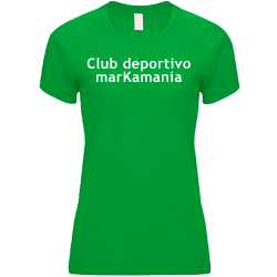 Camiseta técnica mujer poliéster transpirable