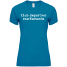 Camiseta técnica mujer poliéster transpirable