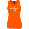 Camiseta técnica mujer poliéster transpirable