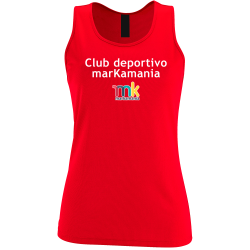 Camiseta técnica mujer poliéster transpirable