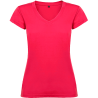 Camiseta Entallada Cuello en Pico para Mujer