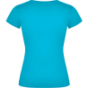 Camiseta Entallada Cuello en Pico para Mujer