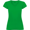 Camiseta Entallada Cuello en Pico para Mujer