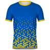 Camiseta fútbol sublimada Triángulos