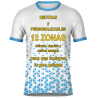 Camiseta fútbol sublimada Triángulos