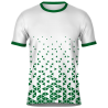 Camiseta fútbol sublimada Triángulos