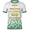 Camiseta fútbol sublimada Triángulos