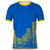 Camiseta fútbol sublimada Rascacielos