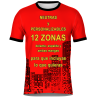 Camiseta fútbol sublimada Rascacielos