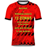 Camiseta fútbol sublimada mix