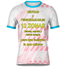 Camiseta fútbol sublimada mix