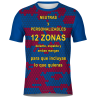 Camiseta fútbol sublimada Paneles