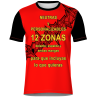 Camiseta fútbol sublimada Graffiti