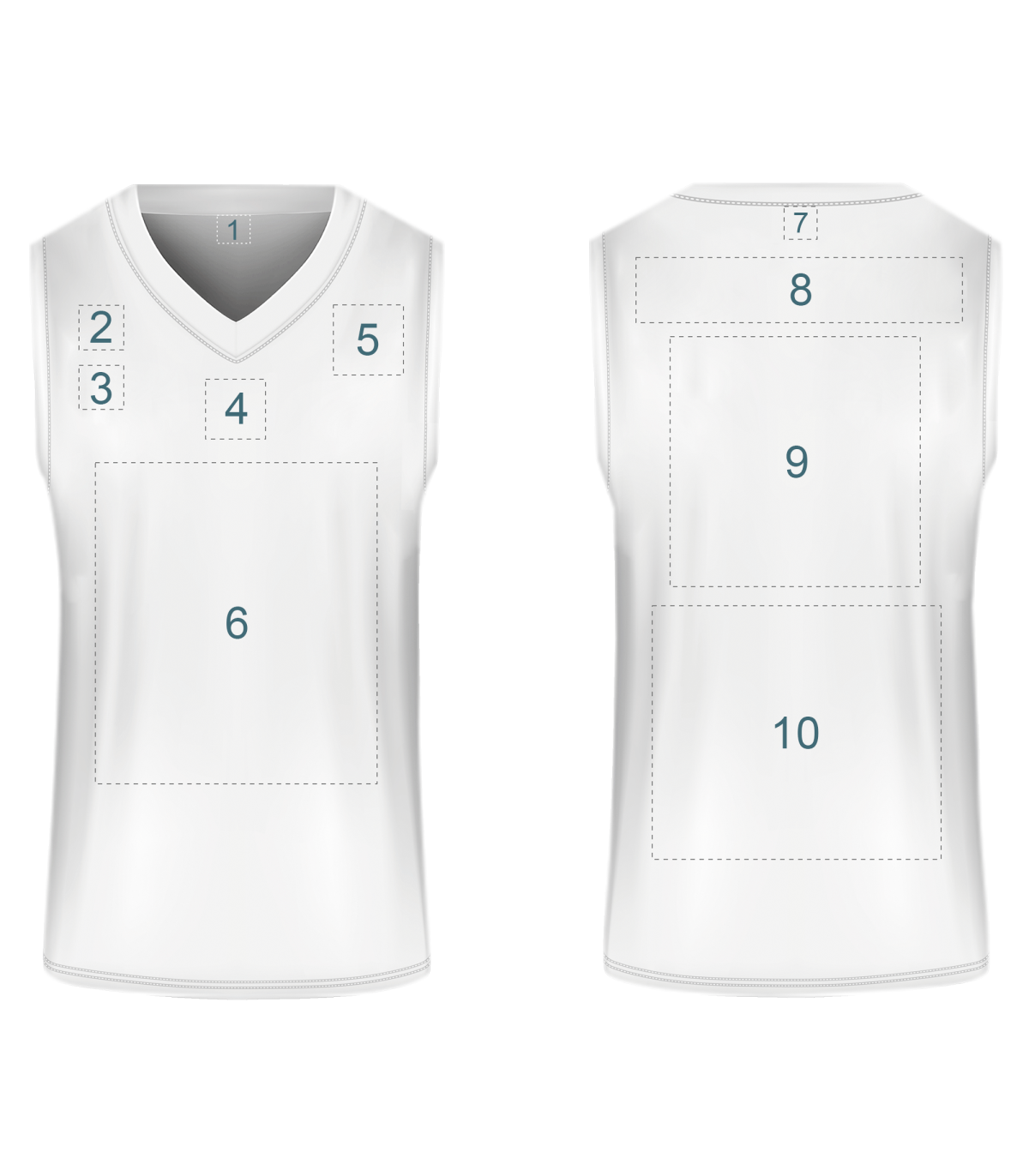 Camiseta baloncesto sublimada modelo Rayada