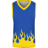 Camiseta baloncesto sublimada modelo Fuego