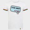 Camiseta rainbow hombre para el orgullo LGBTIQA+ diseño Stop Odio