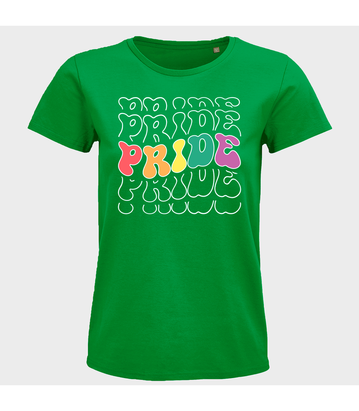 Camiseta mujer para el orgullo LGBTIQA+ diseño Pride