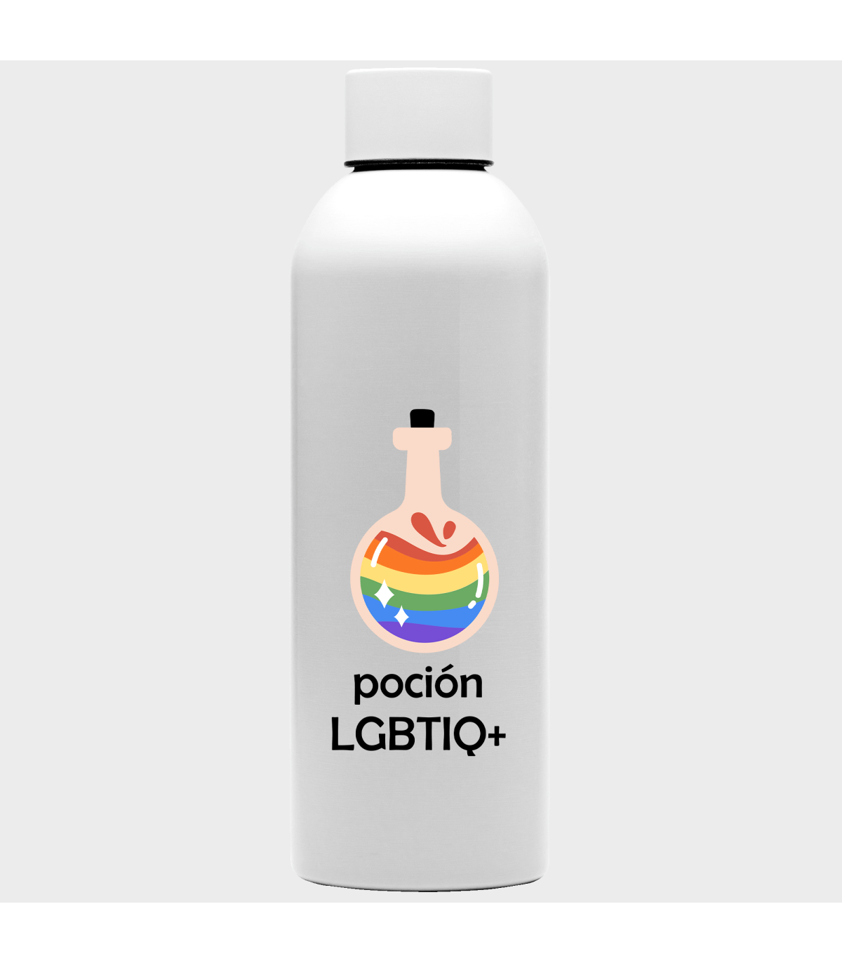 Bidón para el orgullo LGBTIQA+ diseño Poción