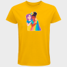 Camiseta hombre para el orgullo LGBTIQA+ diseño Chicas