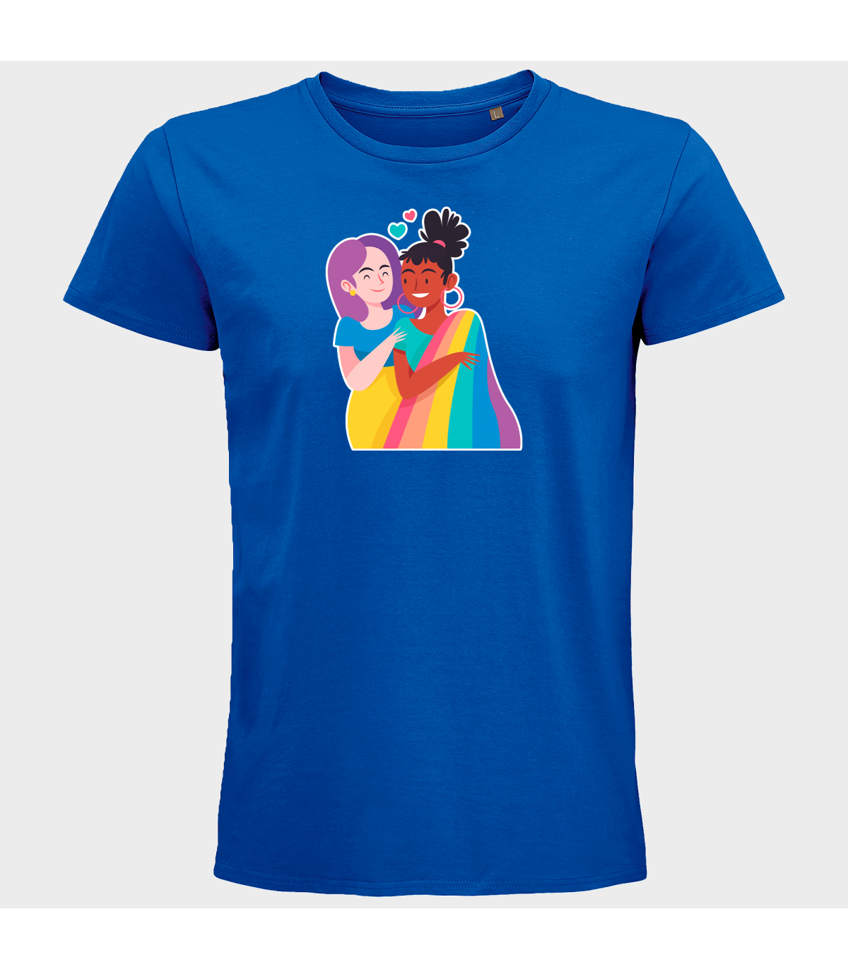 Camiseta hombre para el orgullo LGBTIQA+ diseño Chicas