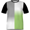 Camiseta fútbol sublimada Frontera LGBTIQA+  tallas grandes