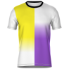 Camiseta para el orgullo LGBTIQA+ diseño frontera